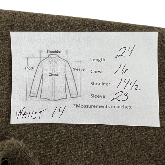 Ralph Lauren Purple Label Womens 4 Sweater Cardigan Green Wool Cashmere Jacket - Picture 9 of 12